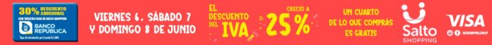 Salto Shopping te devuelva el IVA! 25% Salto Shopping te devuelva el IVA! 25%