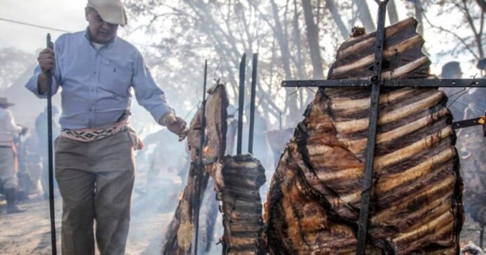 Asado a la Estaca