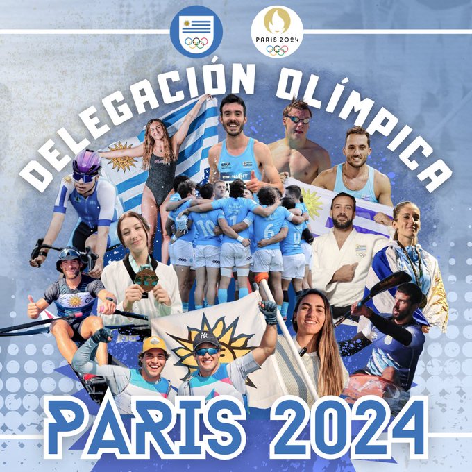 Delegación Uruguaya - Juegos Olímpicos, Paris 2024 / Imagen: Comité Olímipico Uruguayo
