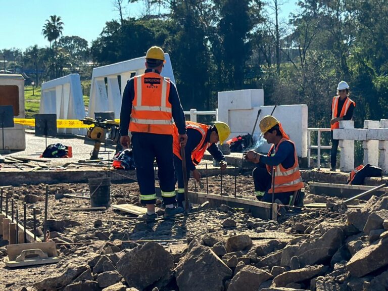Intendente Lima: Se trabaja en la reparación del puente sobre calle Treinta y Tres