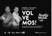 Asado Music Live – 6/Set/2024 ASADO MUSIC LIVE Canal 4 FLOW
