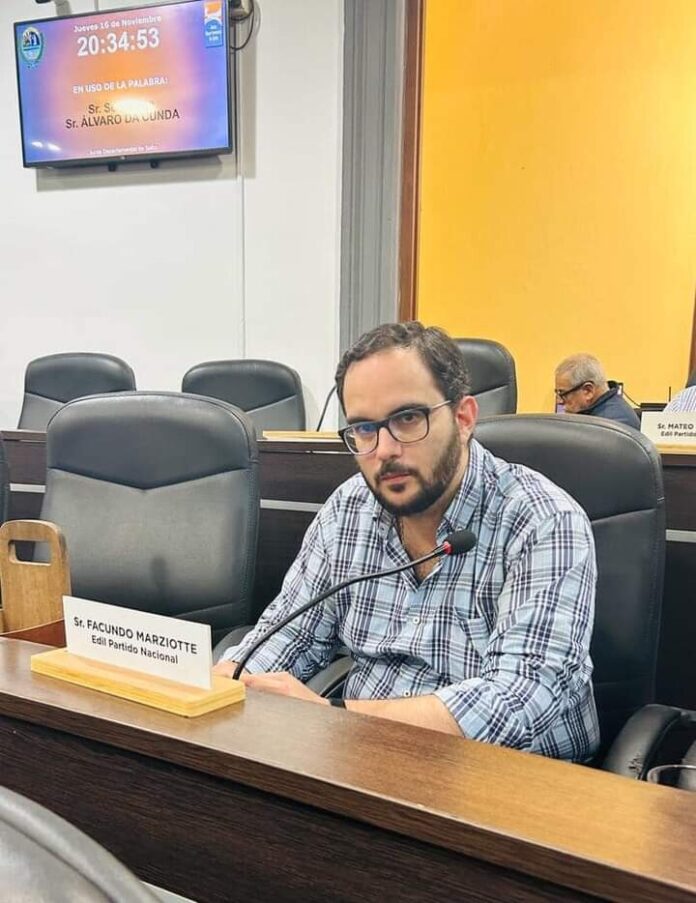 Edil Facundo Marziotte