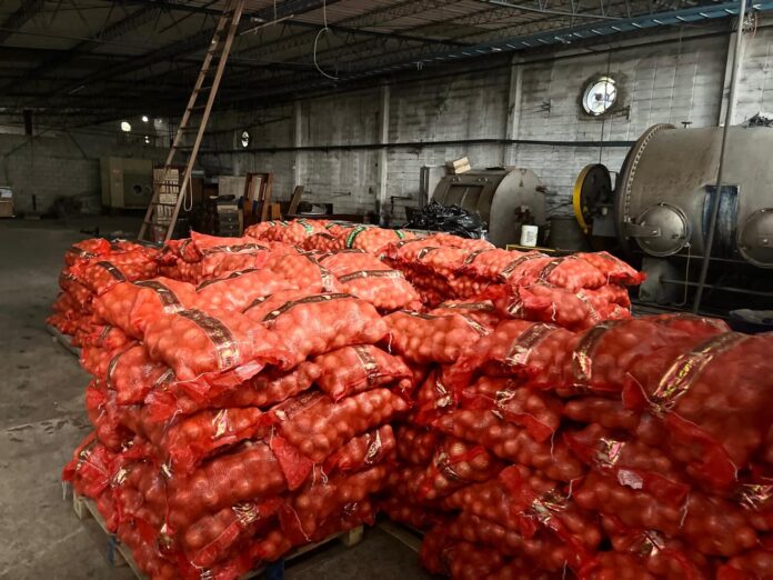 Incautación de Contrabando de frutas y verduras brasileñas