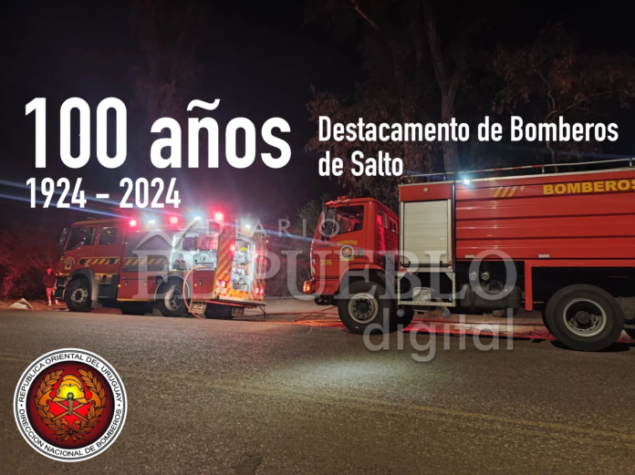 100 años del Destacamento de Bomberos de Salto