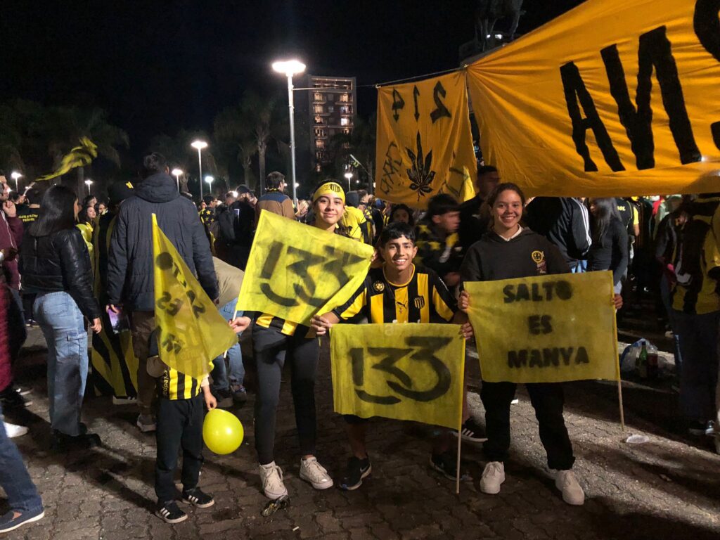 Festejos por los 123 años de Peñarol / Foto: Martín Cabrera