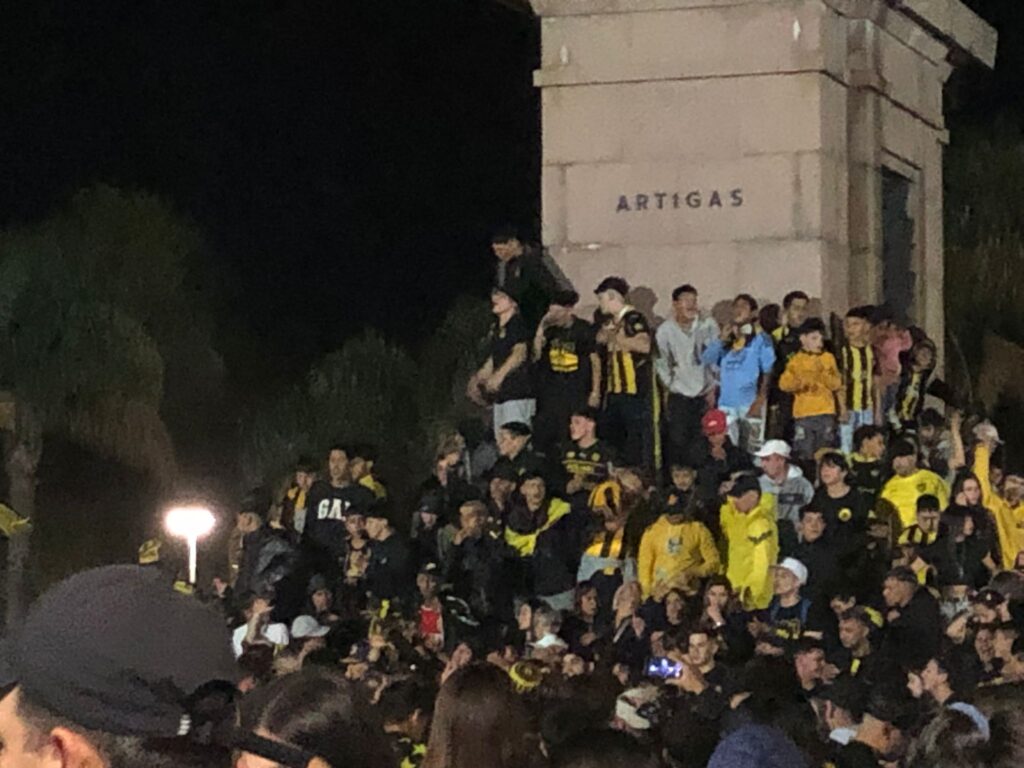 Festejos por los 123 años de Peñarol / Foto: Martín Cabrera
