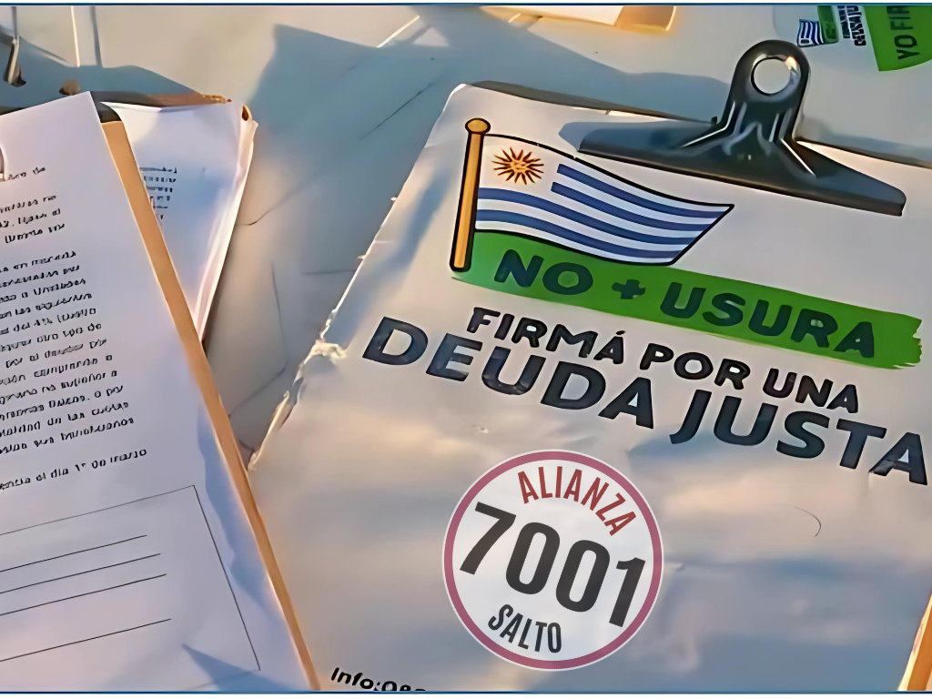 Papeletas NO+USURA Lista 7001