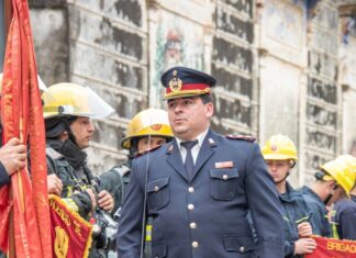 Centenario del Servicio de Bomberos en Salto: Acto Conmemorativo y Desfile Centenario del Destacamento de Bomberos de Salto