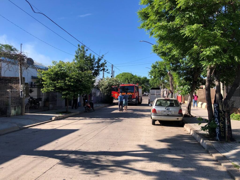 Incendio en Michellini al 500