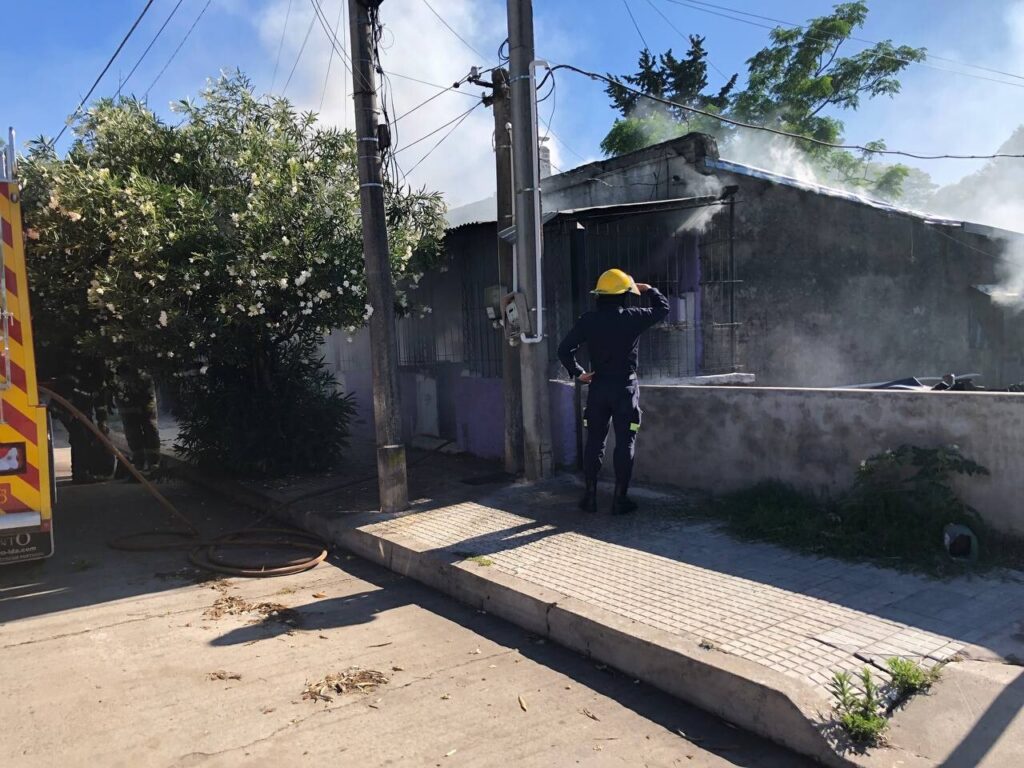 Incendio en Michellini al 500