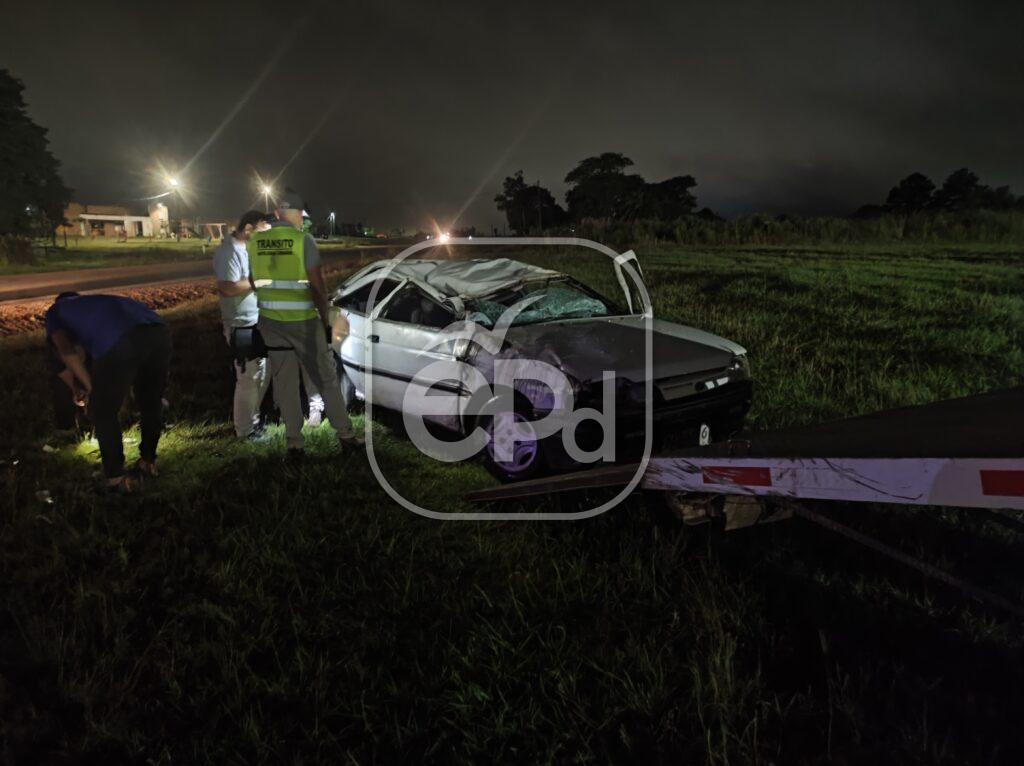 Siniestro en Beltrán y Pascual Harriague / Foto: Samuel Rodriguez