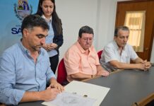 Gustavo Chiriff asume como Intendente interino de Salto por licencia de Andrés Lima