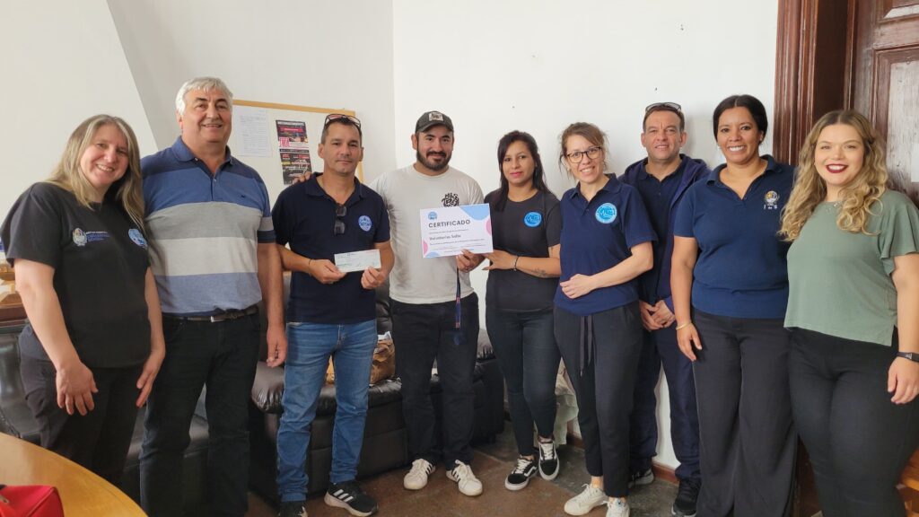 Grupo de Voluntarios recibe apoyo de Presupuesto Participativo