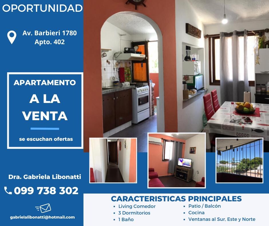 Vendo Apartamento - 099 738 302