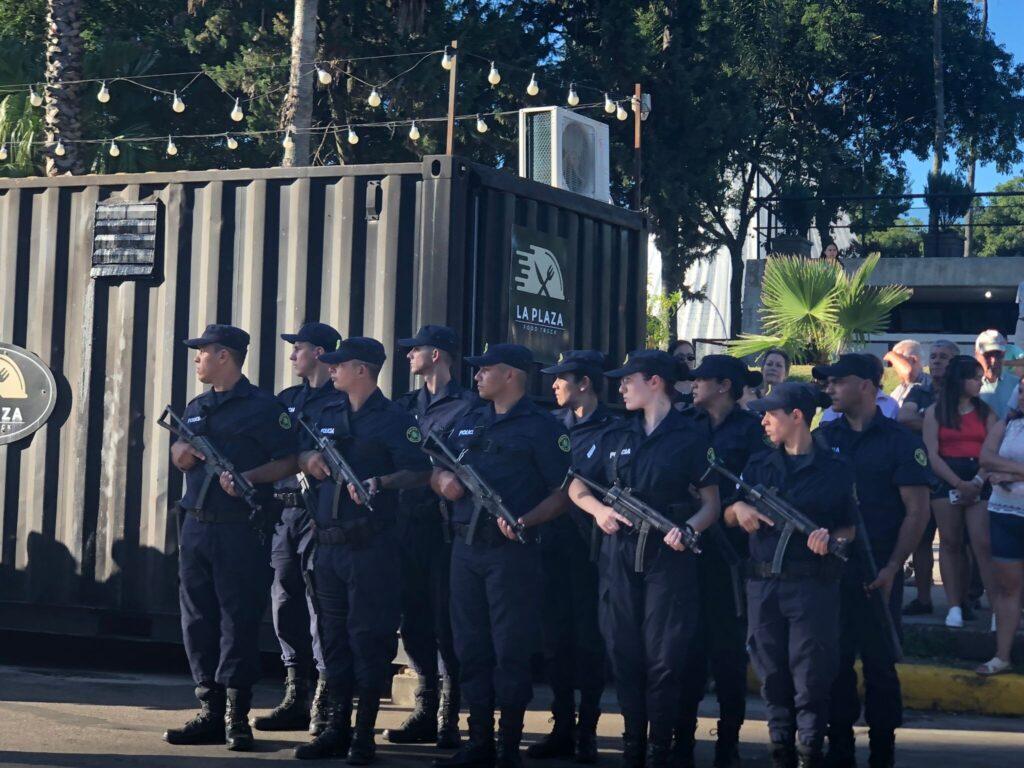 "Día de la Policía Nacional: homenaje y desfile en Salto" / Foto: Martín Cabrera(PRENSA LA 24)