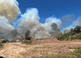 Nuevo Incendio en campo en la zona del Autódromo