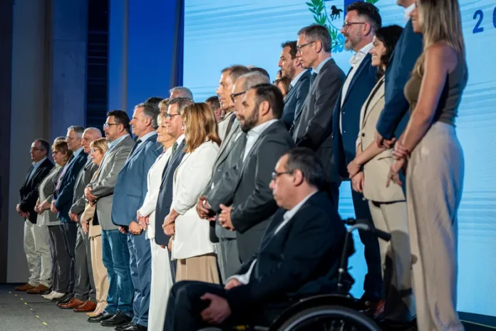 Presentación del gabinete de Yamandú Orsi, el lunes 16 de diciembre FOTO Mauricio Zina / adhocFOTOS