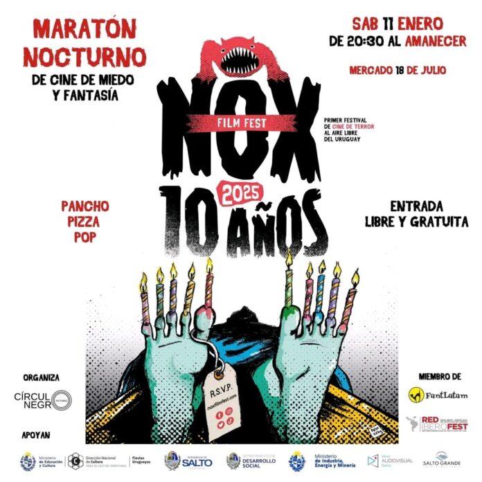 Nox Film Fest y su maratón de cine de terror