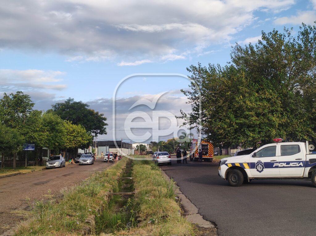 Incendio en barrio Arralde / Imágenes: Samuel Rodriguez