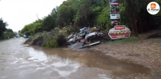 Termas de Daymán - Lluvia - Basurales