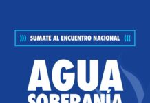 Convocan a marcha en defensa del agua y contra el Proyecto Neptuno
