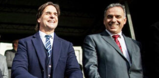 Yamandú Orsi y Luis Lacalle Pou