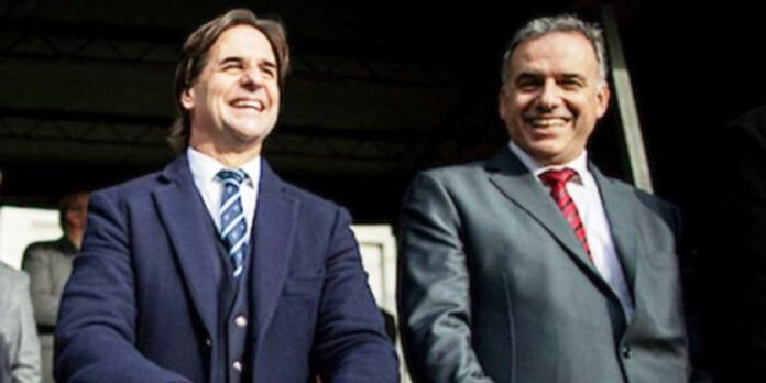 Yamandú Orsi y Luis Lacalle Pou