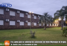 Lima envió proyecto a la Junta para otorgar concesión del Hotel Municipal de Arapey