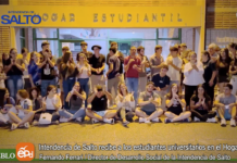 Intendencia de Salto da la bienvenida a nuevos estudiantes universitarios en el Hogar Estudiantil
