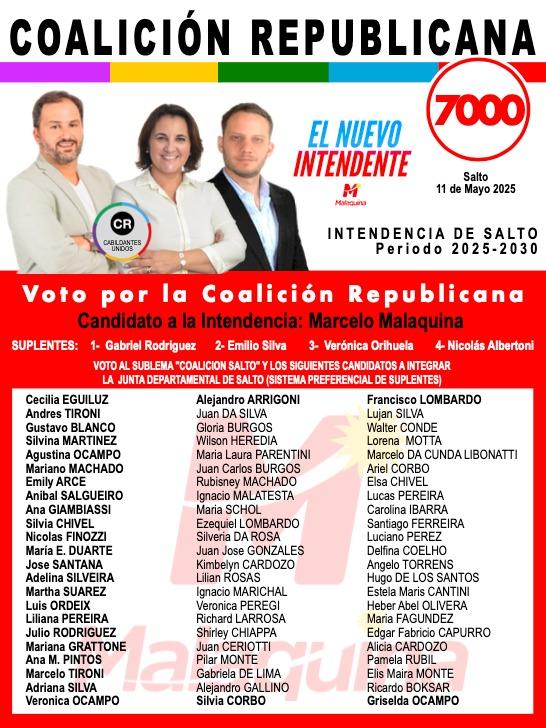 Lista 7000 - Malaquina Intendente