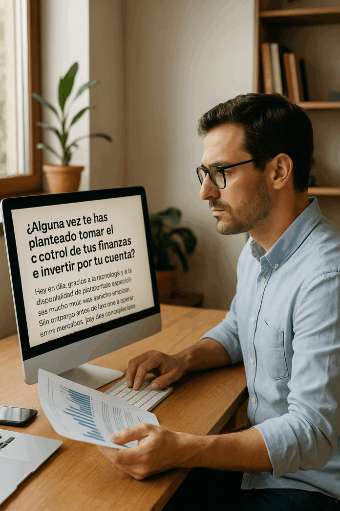 Cómo empezar a invertir: el papel del broker y el trading en tus finanzas