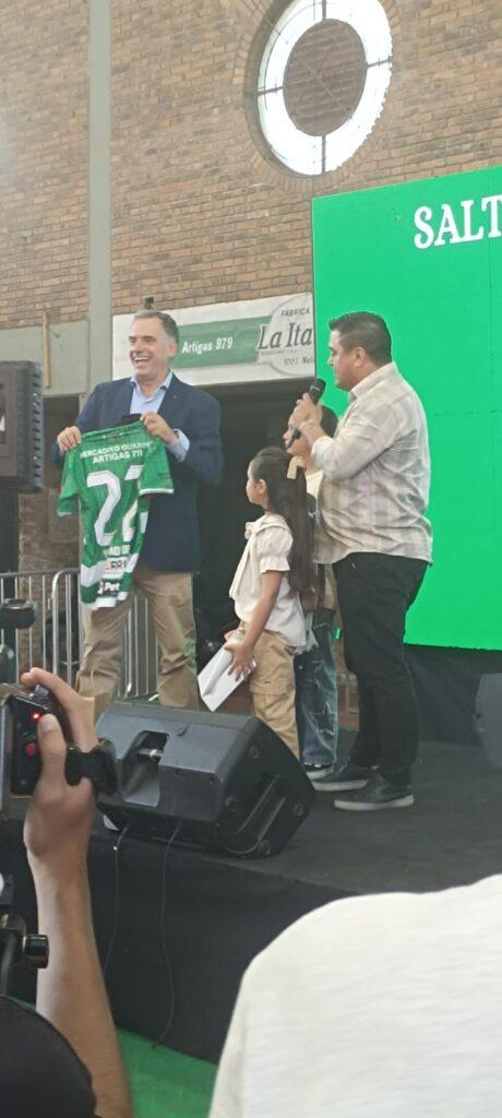 Presidente Yamandú Orsi en Salto