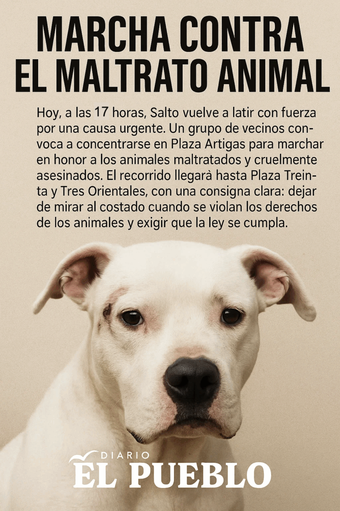 Marcha por los animales