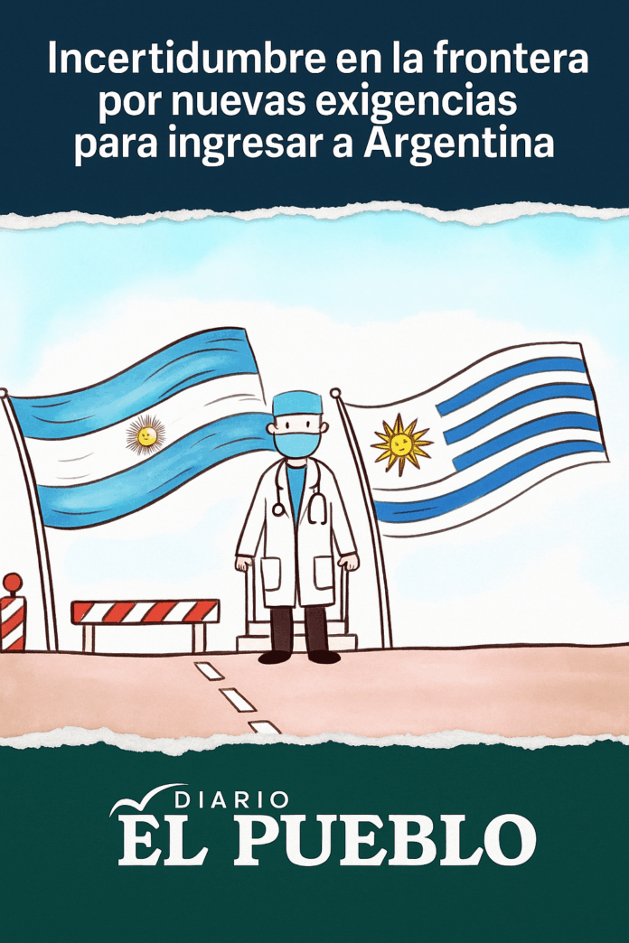 Incertidumbre en la frontera por nuevas exigencias para ingresar a Argentina