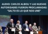 Audio: Carlos Albisu y las nuevas autoridades fueron proclamadas: “Salto es lo que nos une”