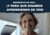 Margarita de oro…. ¡y para que sigamos aprendiendo de vos!