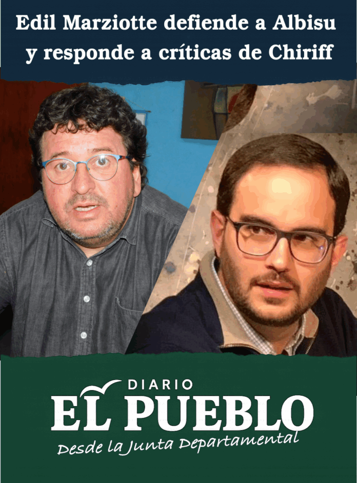 Edil Marziotte defiende a Albisu y responde a críticas de Chiriff