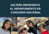 SALTEÑA REPRESENTA AL DEPARTAMENTO EN CONCURSO NACIONAL