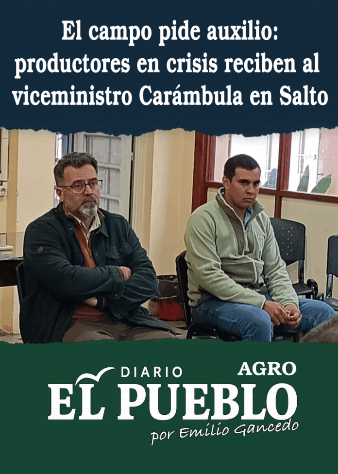 El campo pide auxilio: productores en crisis reciben al viceministro Carámbula en Salto