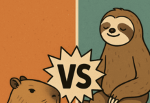 Capibara Vs. Oso Perezoso