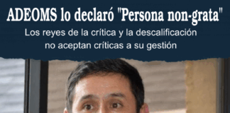 Marcelo Nobre declarado de "Persona non-grata" por ADEOMS