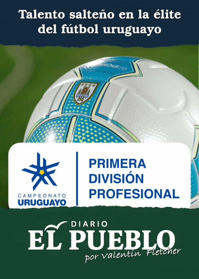 Talento salteño en la élite del fútbol uruguayo