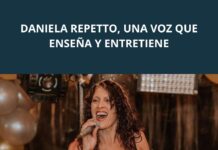 Daniela Repetto, una voz que enseña y entretiene