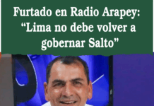 Furtado en Radio Arapey: โLima no debe volver a gobernar Saltoโ Furtado en Radio Arapey: โLima no debe volver a gobernar Saltoโ