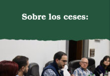 Edil Marziotte sobre los ceses