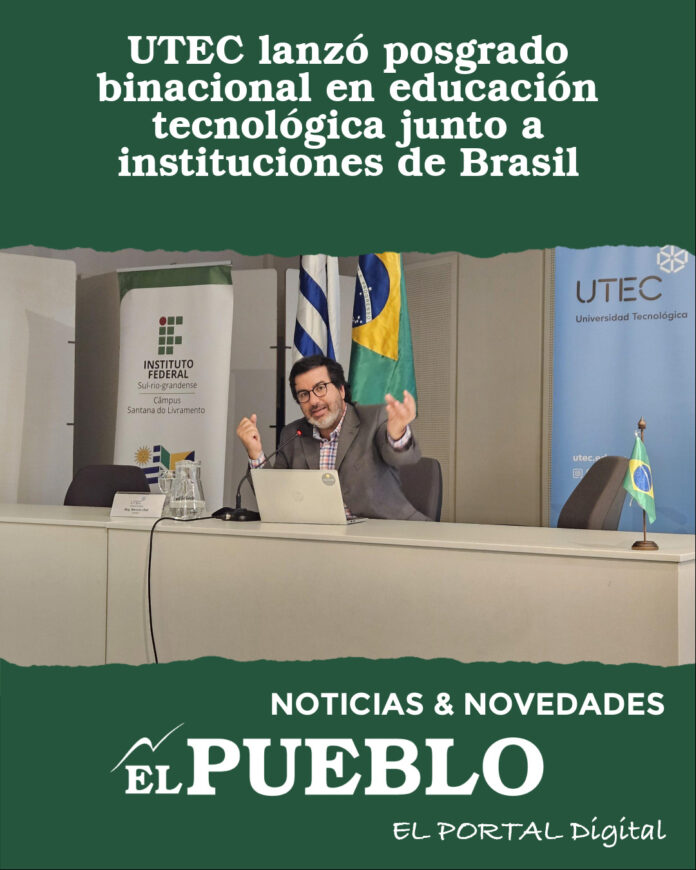 UTEC abre posgrado binacional en educación tecnológica