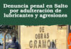 Salto: Denuncia penal por adulteración de lubricantes y agresiones