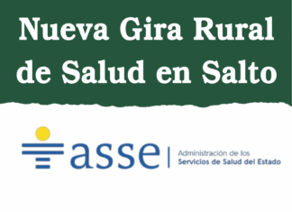 Giras Rurales de la RAP ASSE Salto – Semana del 17 al 21 de noviembre de 2025 Giras médicas de ASSE en Salto: cronograma 22 al 26/9