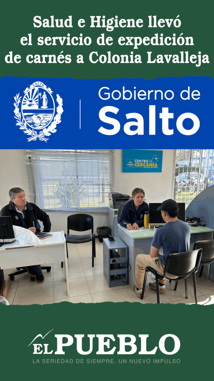 Intendencia llevó servicio de salud a Colonia Lavalleja