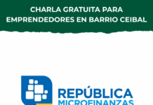 Charla para emprendedores en barrio Ceibal: apoyo y herramientas para potenciar proyectos